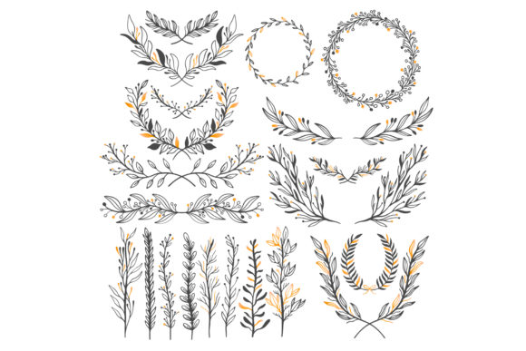 Bring Nature's Elegance to Your Designs with Set Branch Decor