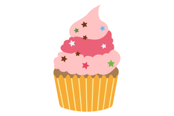 Charming Cupcake Graphics: Your Sweet Design Solution