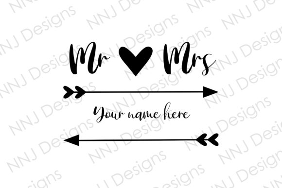 Designing Timeless Elegance with Mr and Mrs Wedding Monogram