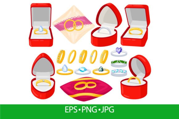 Golden Rings & Velvet Boxes: A Designer's Guide to Wedding Graphics
