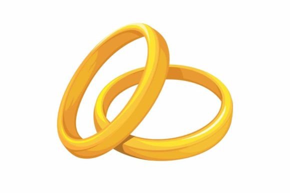 The Golden Ring Symbol Cartoo: A Designer's Secret for Wedding Branding