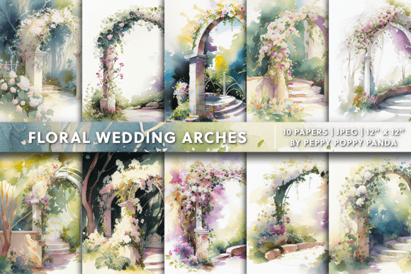 Timeless Elegance: Using Floral Wedding Arch Patterns