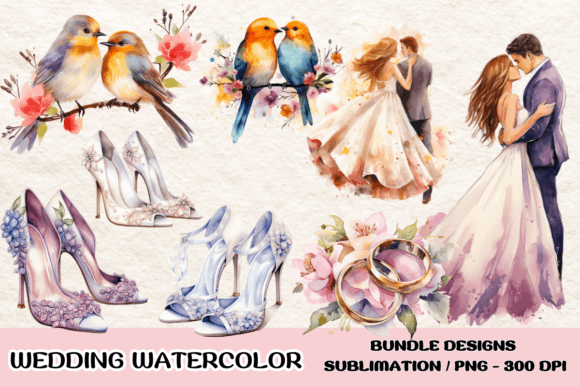 Watercolor Wedding Clipart: Unlocking Creative Projects Instantly